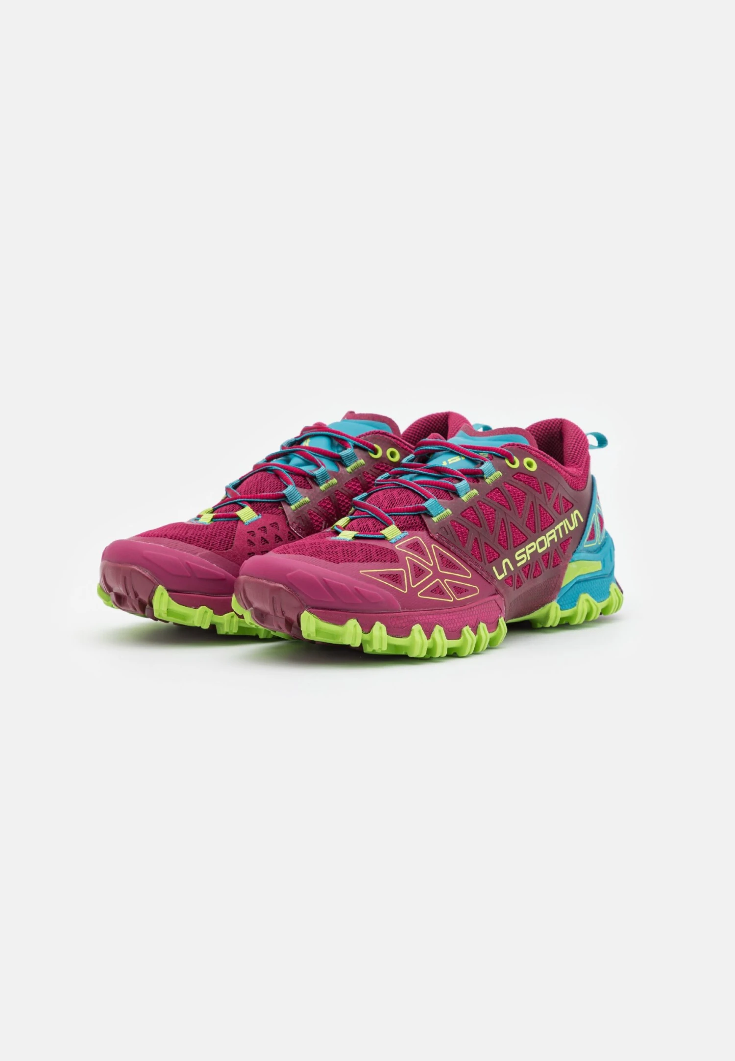 La Sportiva Bushido Ii Woman - Trail Hardloopschoenen - Red Plum/Topaz 4 La Sportiva Bushido Ii Woman - Trail Hardloopschoenen - Red Plum/Topaz - Afbeelding 2