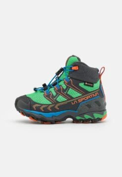 La Sportiva Ultra Raptor Ii Mid Jr Gtx Unisex - Outdoorschoenen - Carbon/Flame