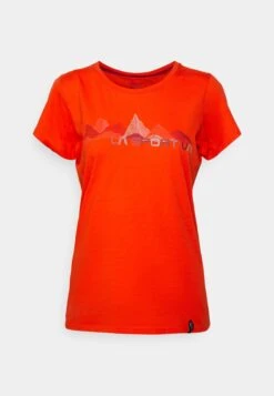 La Sportiva Peaks - T-Shirt Print - Cherry Tomato -La Sportiva Buitenshuis 4e5019bfbccf435cb3e57055ba8a4bb8
