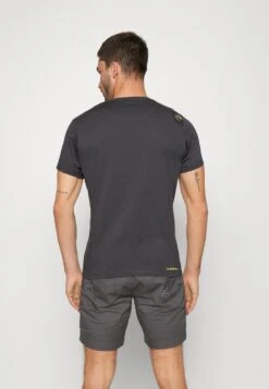 La Sportiva Retro - T-Shirt Print - Carbon/Lime Punch -La Sportiva Buitenshuis 5c4cc804f1da4aa7bbdb478b68b3a368