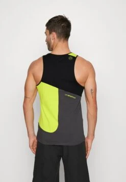 La Sportiva Dude Tank- Top - Carbon/Lime Punch -La Sportiva Buitenshuis 7789acf79f164785a06b6f1677bafc64