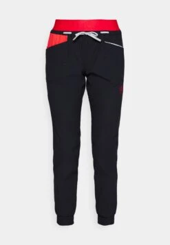 La Sportiva Mantra Pant - Trainingsbroek - Black/Hibiscus -La Sportiva Buitenshuis 7bb18e4368be493da2d19e206e263cc7