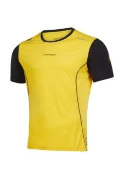 La Sportiva Tracer - T-Shirt Print - Yellow/Black