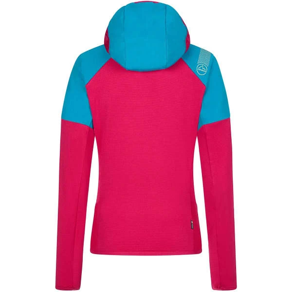 LA SPORTIVA SESSION TECH HOODY W CERISE CRYSTAL 23 4 LA SPORTIVA SESSION TECH HOODY W CERISE CRYSTAL 23 - Afbeelding 2
