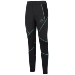 LA SPORTIVA PRIMAL PANT W BLACK TURQUOISE 22