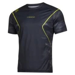 LA SPORTIVA PACER T-SHIRT M BLACK/LIME PUNCH 23
