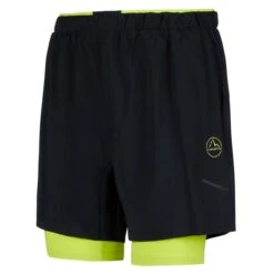 LA SPORTIVA TRAIL BITE SHORT M BLACK/LIME PUNCH 23