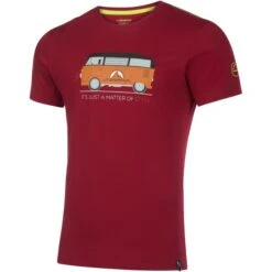 La Sportiva Buitenshuis 22 LA SPORTIVA VAN T-SHIRT M SANGRIA 23