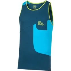 La Sportiva Buitenshuis 4 LA SPORTIVA DUDE TANK M STORM BLUE/MAUI 23