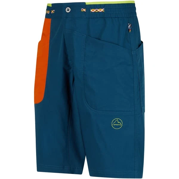LA SPORTIVA ECSTATIC SHORT M STORM BLUE/HAWAIIAN SUN 23 3 LA SPORTIVA ECSTATIC SHORT M STORM BLUE/HAWAIIAN SUN 23