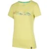 LA SPORTIVA PEAKS T-SHIRT W GREEN BANANA 23 1 LA SPORTIVA PEAKS T-SHIRT W GREEN BANANA 23 -La Sportiva Buitenshuis 9 123225 o18728728 01