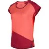 LA SPORTIVA HOLD T-SHIRT W FLAMINGO/VELVET 23 -La Sportiva Buitenshuis 9 123239 o81403323 01