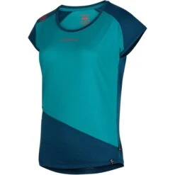 LA SPORTIVA HOLD T-SHIRT W LAGOON/STORM BLUE 23