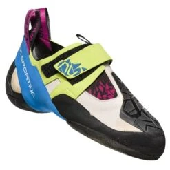 LA SPORTIVA SKWAMA WOMAN APPLE GREEN/COBALT BLUE 23