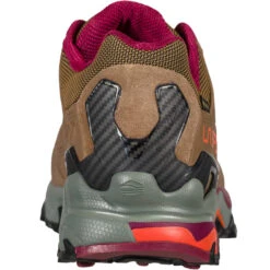 LA SPORTIVA ULTRA RAPTOR II LEATHER WOMAN GORE-TEX TAUPE/RED PLUM 23 -La Sportiva Buitenshuis 9 93250 ultra raptor ii leather woman gore tex taupe red plum 34h801502 05