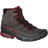 LA SPORTIVA ULTRA RAPTOR II MID LEATHER GORE-TEX CARBON/TANGO RED 23 -La Sportiva Buitenshuis 9 93251 ultra raptor ii mid leather gore tex carbon tango red 34j900317 01