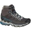 LA SPORTIVA ULTRA RAPTOR II MID LEATHER WOMAN GORE-TEX CARBON/ATLANTIC 23 -La Sportiva Buitenshuis 9 93257 ultra raptor ii mid leather woman gore tex carbon atlantic 34l900630 01