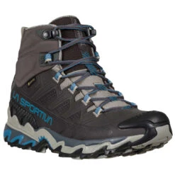 LA SPORTIVA ULTRA RAPTOR II MID LEATHER WOMAN GORE-TEX CARBON/ATLANTIC 23 -La Sportiva Buitenshuis 9 93257 ultra raptor ii mid leather woman gore tex carbon atlantic 34l900630 03