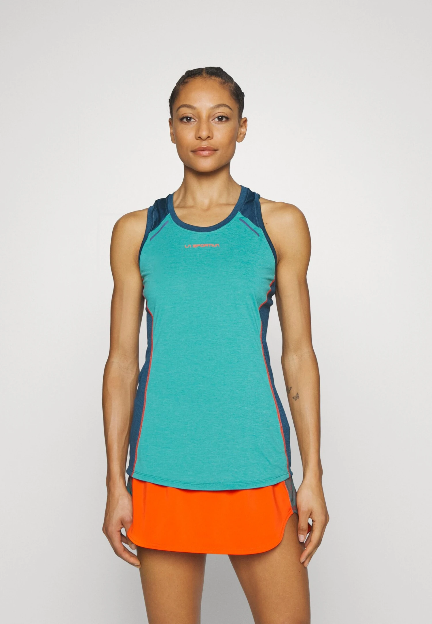 La Sportiva Tracer Tank - Top - Lagoon/Storm Blue 3 La Sportiva Tracer Tank - Top - Lagoon/Storm Blue