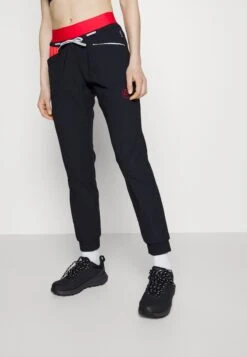 La Sportiva Mantra Pant - Trainingsbroek - Black/Hibiscus