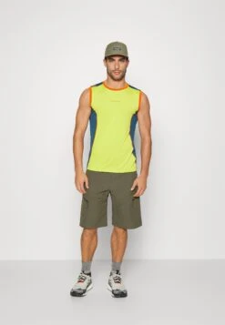 La Sportiva Tracer Tank - Top - Lime Punch/Storm Blue -La Sportiva Buitenshuis d0550b3ccf104e8cb9279a29e9c7610d