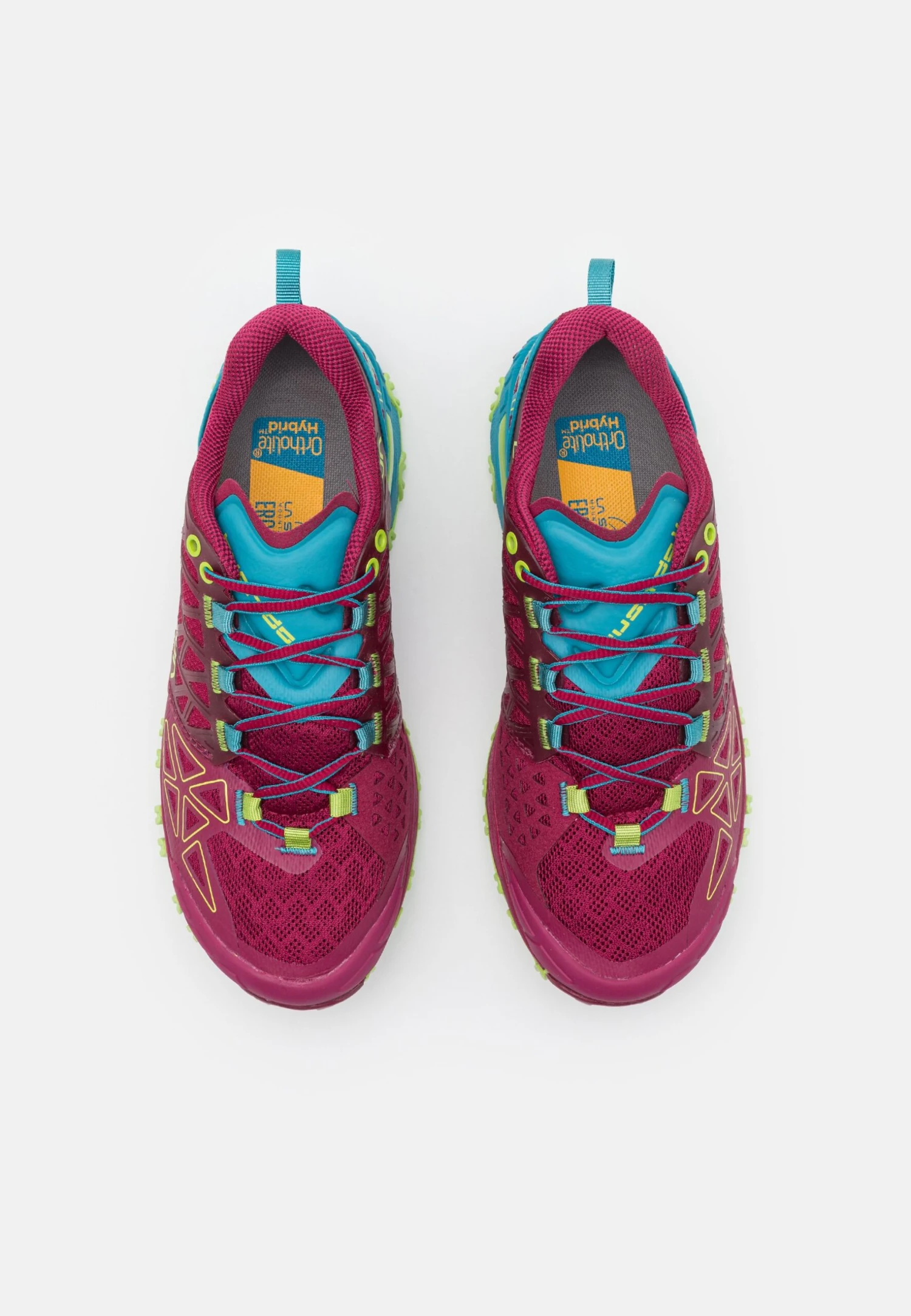 La Sportiva Bushido Ii Woman - Trail Hardloopschoenen - Red Plum/Topaz 6 La Sportiva Bushido Ii Woman - Trail Hardloopschoenen - Red Plum/Topaz - Afbeelding 4