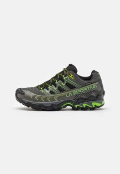 La Sportiva Ultra Raptor- Trail Hardloopschoenen - Metal/Flash Green