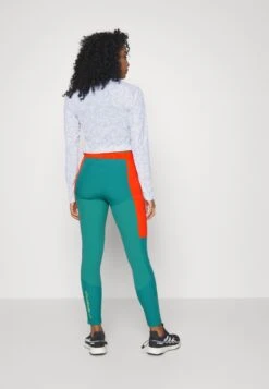 La Sportiva Camino Tight Pant - Outdoorbroeken - Cherry Tomato/Lagoon -La Sportiva Buitenshuis ecf25ed784e147ab838471460ce7b63e