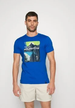 La Sportiva Lakeview - T-Shirt Print - Electric Blue